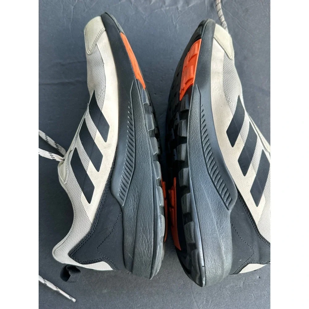 Adidas Terrex Eastrail 2.0 Men's Trail Hiking Shoes Beige Black Orange IH3545 10